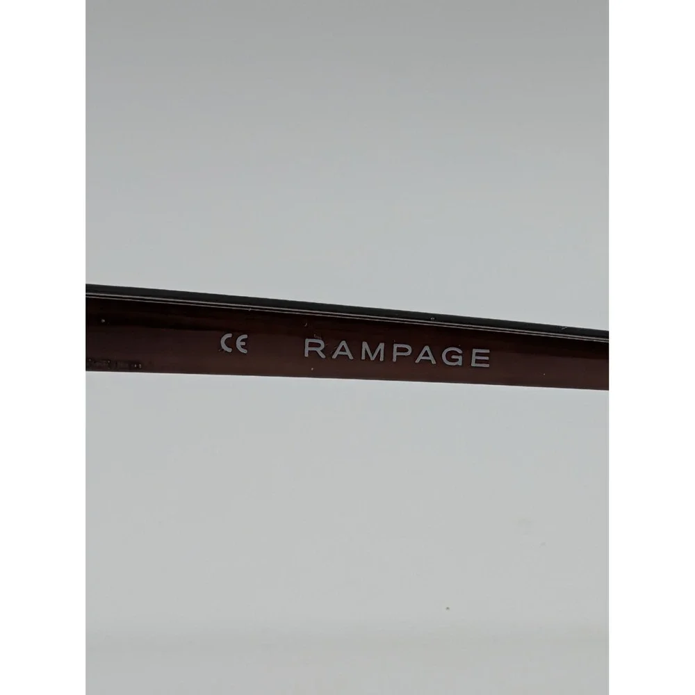 Rampage RS 1011 Womens Aviator Sunglasses Brown Gradient Lens Plastic Frame